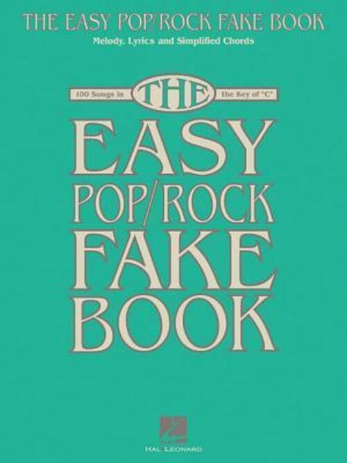 Thumbnail - Hal Leonard Corp | The Easy Pop/rock Fake Book | Taschenbuch |