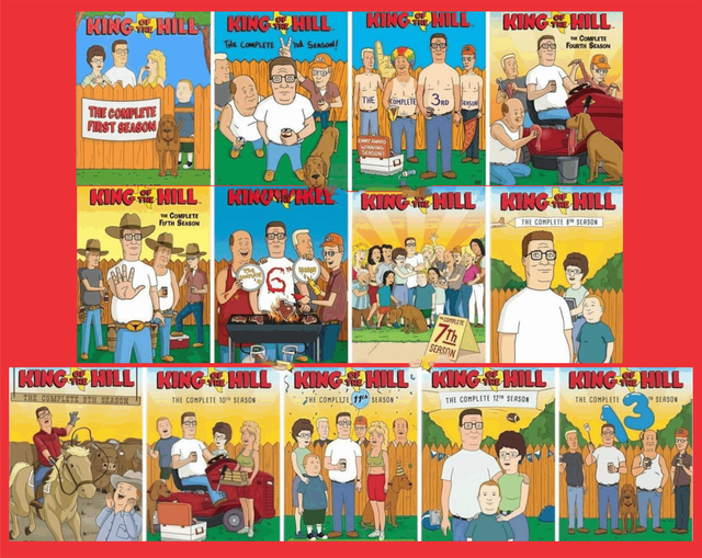 King Of The Hill Seasons 1 To 6 On Dvd For Sale Online Ebay