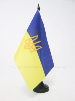 DRAPEAU DE TABLE WAKE 21x14cm - PETIT DRAPEAUX DE BUREAU AMÉRICAIN 14 x