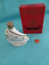 Vintage Empty Miniature Larsen Cognac Genuine Limoges Bone China from France