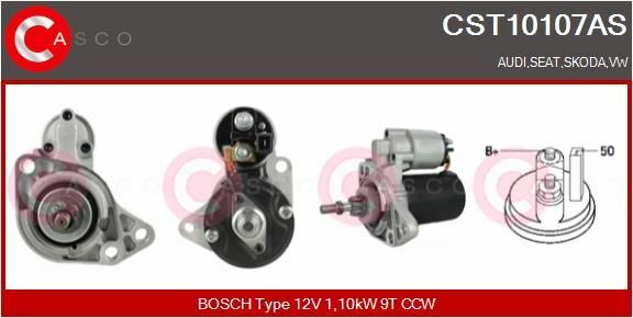 Anlasser FüR Seat Alhambra,Cordoba,Ibiza Ii,Inca,Toledo I; Skoda Octavia I-image