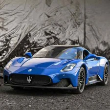 1:32 Maserati MC20 Cabrio Alloy Sports Car Model Diecast Toy Vehicle Sound Light
