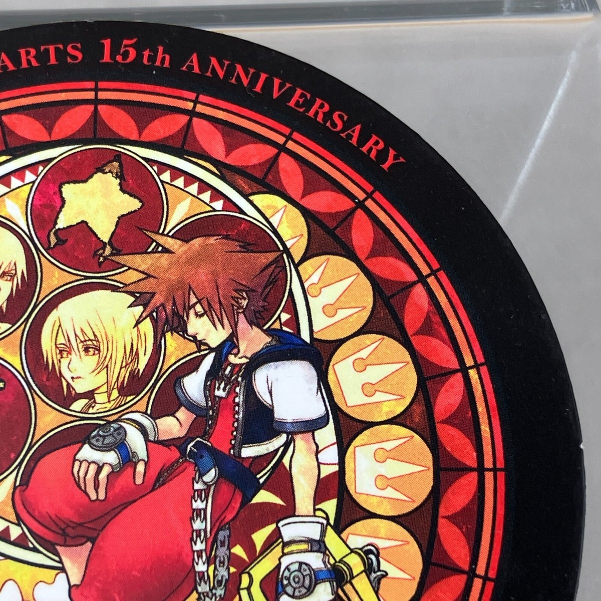 KINGDOM HEARTS 15th Anniversary コースター Square Enix Kingdom Hearts Sora 15th Anniversary Osaka Café