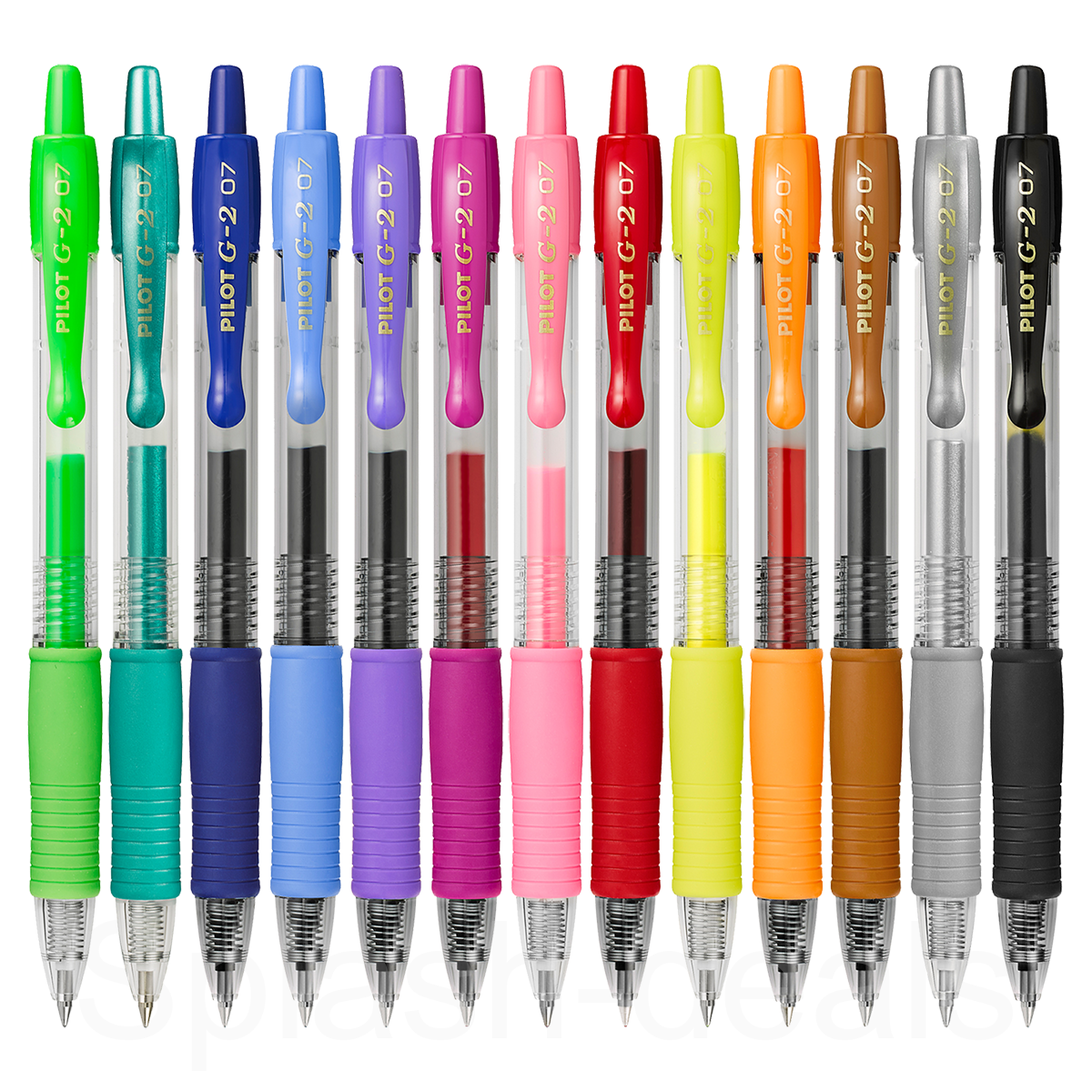Pilot G207 Gel-Tintenroller – 3er Set In Neonfarben (0,7 Mm), Einziehbar Mit Wolframkarbid-Kugel