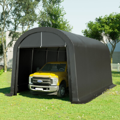 #ad KING BIRD Outdoor 10x20 Carport Heavy Duty Car Shelter Garage Storage Shed Tent $369.99