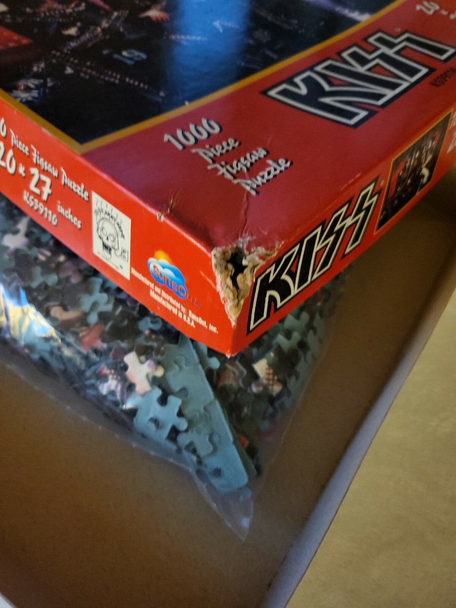 rare vintage Kiss Jigsaw Puzzle 1000 piece 20x27 | eBay