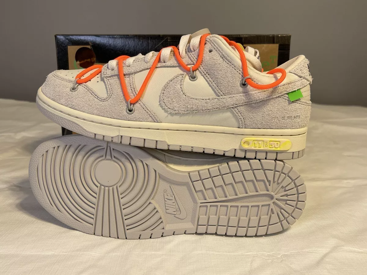 Nike Dunk Low x Off-White Lot 08 of 50 DM1602 106 11.0 / New / Good