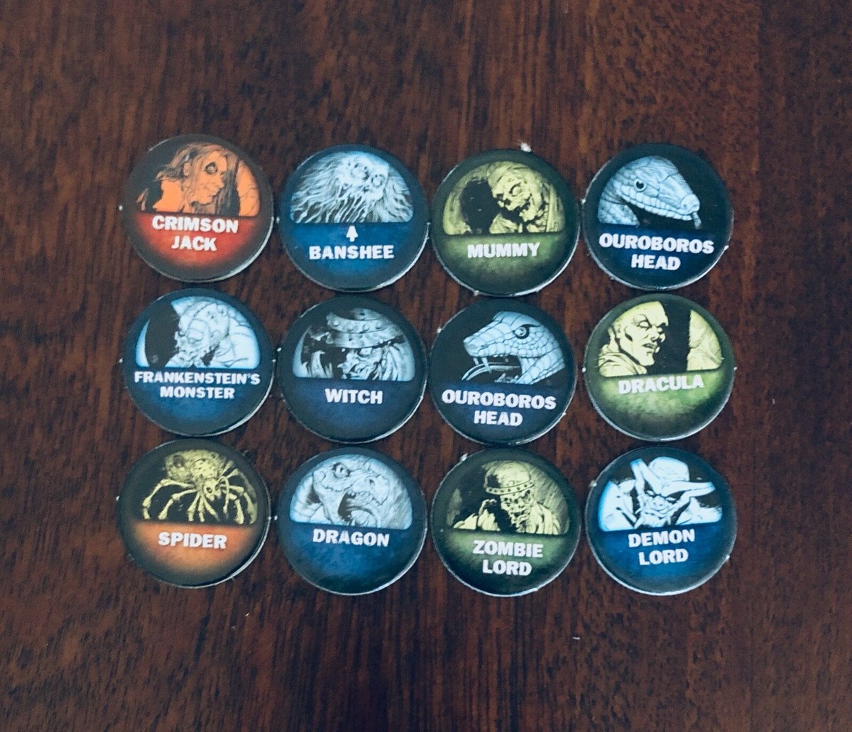 Betrayal at House on the Hill (Named Monster Tokens Set 