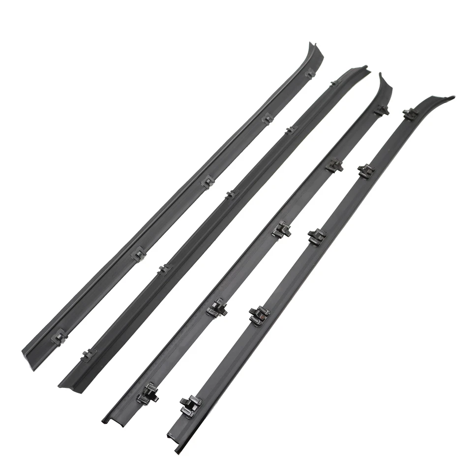 Комплект уплотнений для уплотнений уплотнений уплотнений для передних дверей окон для Chevy GMC Truck - Изображение 3 из 4