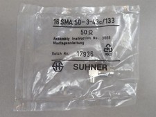10 pcs Suhner 16 SMA-50-3-43C/133 RA  SMA Cable Plug Connector DC-18 GHz 50  NEW