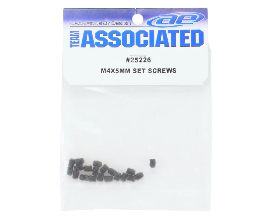 Team Associated Madenschrauben 4x5mm ASC25226 B74, - Bild 2 von 2
