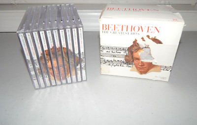 READ Beethoven The Greatest Hits 10 CD Disc Set 6 of 10 New/Sealed 4 of 10 Open