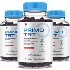 (3 Pack) Primo TRT Performance Gummies, PrimoTRT Energy Support (3 Month Supply)