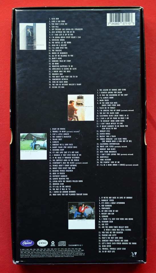 Merle Haggard – Down Every Road (1962-1994) - BOX SET - 4x CD / BOOK - COUNTRY - Bild 2 von 4