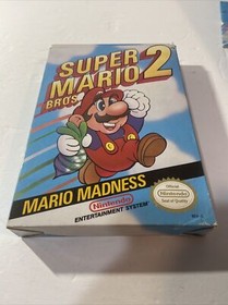 Super Mario Bros. 2 Nintendo NES CIB Complete W/ Box & Manual Authentic