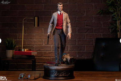 Clint Eastwood Dirty Harry 1:4 Scale Premium Format Statue Sideshow NEUF