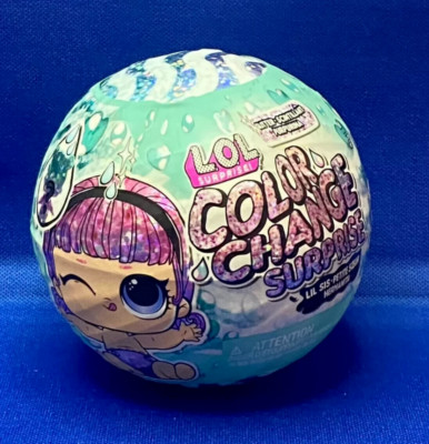 LOL Surprise! Glitter Color Change Surprise Lil Sis Doll & 5 Surprises - New