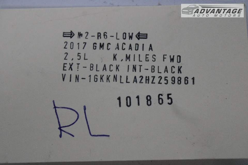 2017-2020 GMC ACADIA TRASEIRA ESQUERDA DO LADO DO MOTORISTA ALÇA DE ADERÊNCIA DO TETO FABRICANTE DE EQUIPAMENTO ORIGINAL - Imagem 4 de 4