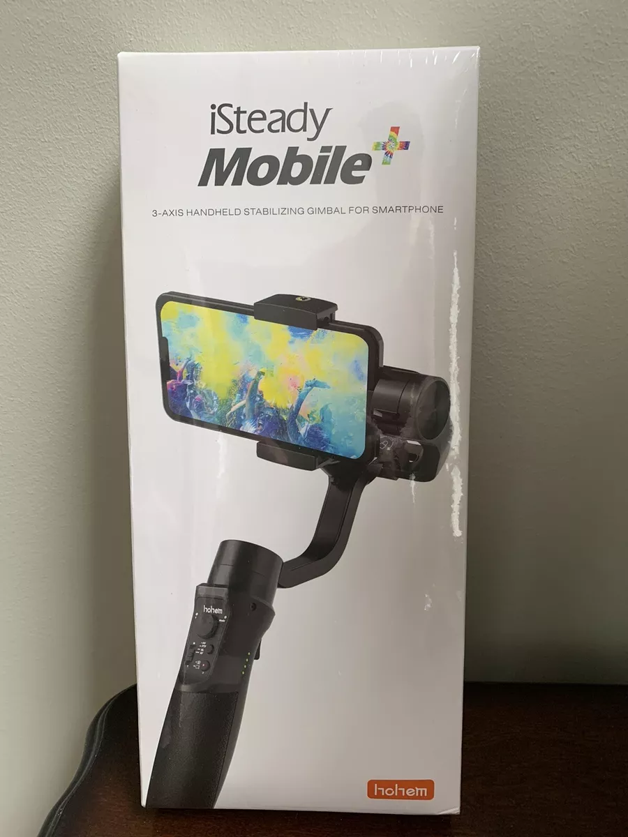 Hohem iSteady Mobile Plus 3-Axis Handheld Gimbal Stabilizer For Smartphone  Black