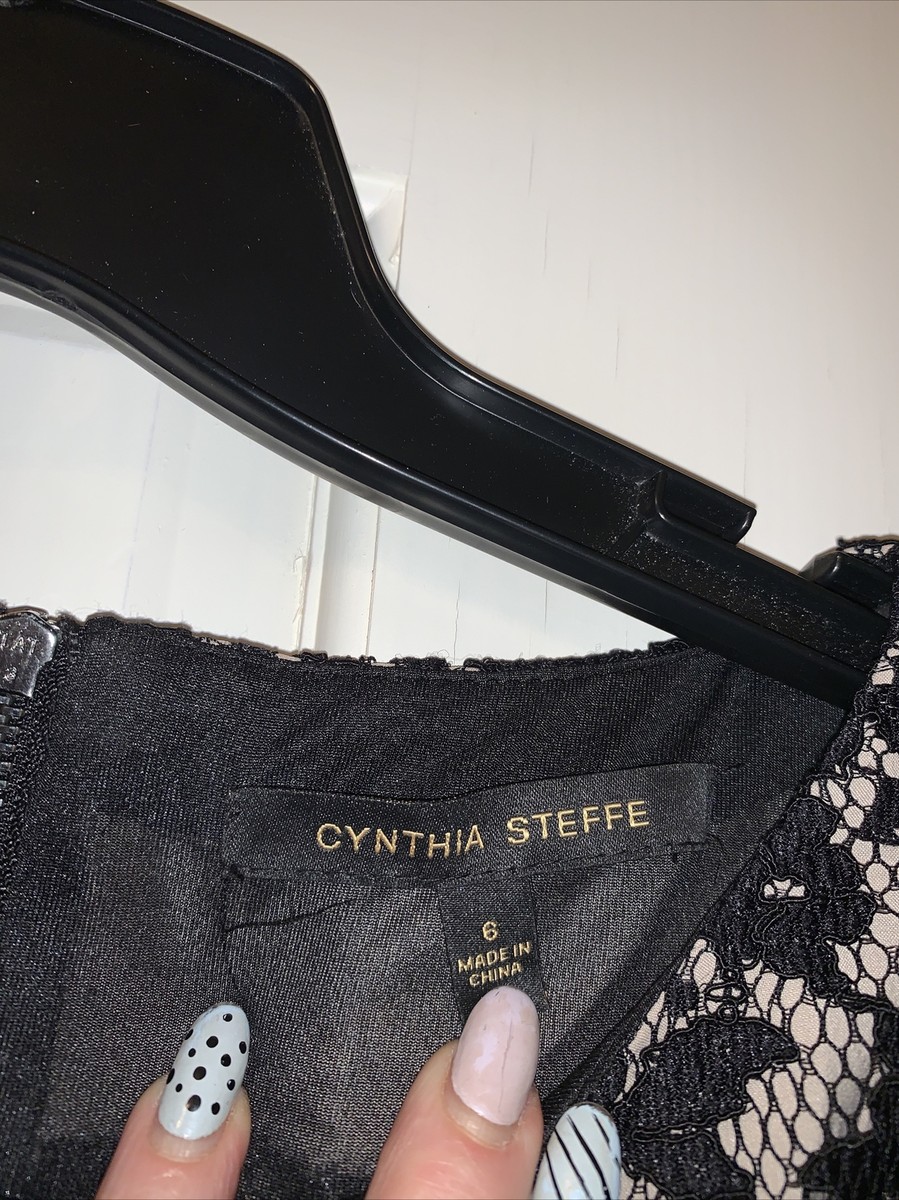 cynthia steffe dress Black 6 Lace | eBay cynthia steffe dress Black 6 Lace | eBay