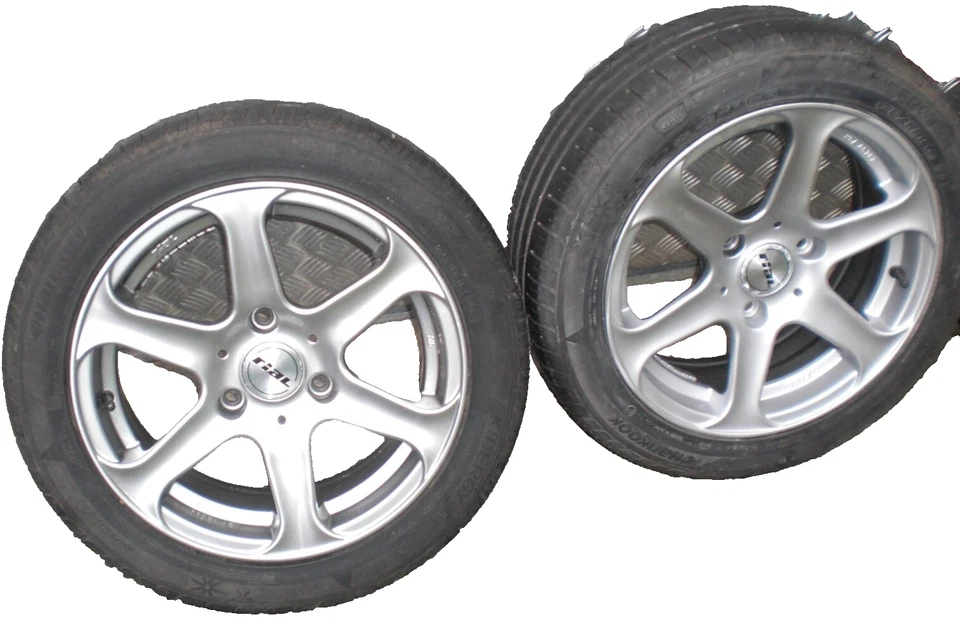 Alufelgen Kompletträder RIAL LeMans Smart 451 Sommerreifen 155/60+175/55 R15 77V - Bild 2 von 4