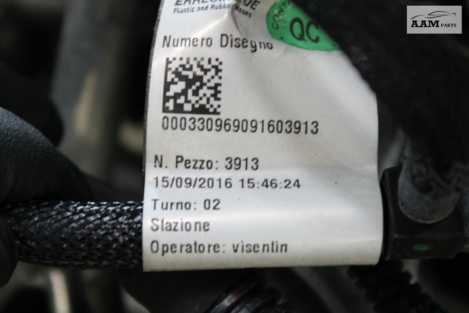 2014-2017 MASERATI GHIBLI M157 3.0L V6 RWD 24V TWIN-TURBO ENGINE MOTOR 108K OEM