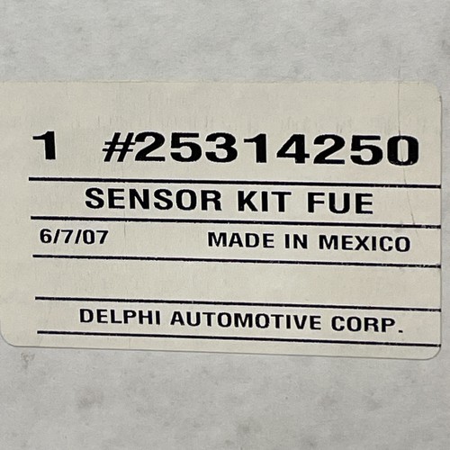 25314250 - Sensor Kit - Fuel Level DELPHI, WORKHORSE - Picture 2 of 3
