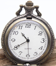UNBRANDED QUARTZ POCKET WATCH ON FRONT - 1 DAD RUNS 46.6mm KN