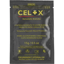 Celox Hemostatic Granules 15g Package