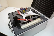E-Flite Blade 350 QX3 Drone Quadcopter FOR PARTS 350QX3 (350 QX 3) Aluminum Case