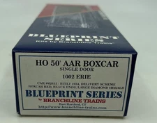 Branchline Trains 1002 HO Erie 50' Single Door Boxcar Kit #62615