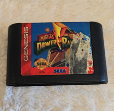 SEGA Mighty Morphin Power Rangers Sega Genesis Game Cartridge