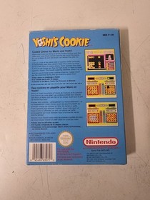 YOSHI'S COOKIE NINTENDO NES PAL-B FAH COMPLET TRES BON ETAT