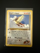 Koga's Pidgey 49/132 Uncommon Gym Challenge Pokemon Unlimited Near Mint on eBay