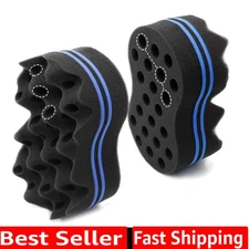 Eco-Friendly Magic Curl Hair Sponge - Dual Side for Dreads & Textured Hair