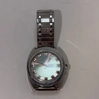 Timex Men’s Vintage Automatic Day/Date 34mm Silver Dial SS Bracelet WR