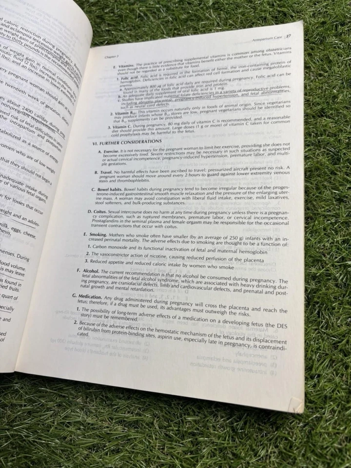 Vintage Book (Obstetrics and Gynecology) By William W.Beck,Jr English Flaw - Image 2 of 4