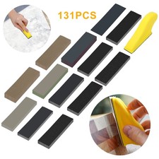 130x Microfine Wet Dry Sandpaper Kit 60-10000 Grit w/ Foam Sander for Wood Metal 0.12 per gallon