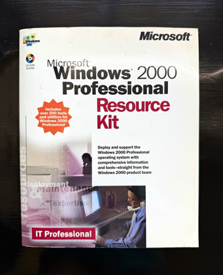 Microsoft Windows 2000 Professional Resource Kit CD-ROM English NFR