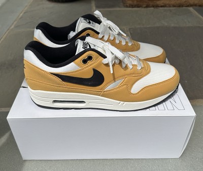 Nike Air Max 1 Nike ID By You White Black Brown Beige Men's Size 12 BRAND NEW