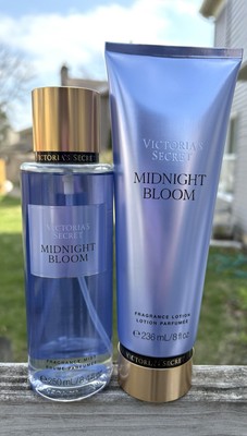 Set of  Victoria's Secret Midnight Bloom Body mist Perfume & Body Lotion Set