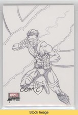 2022 Upper Deck Marvel Masterpieces Preliminary Art Cyclops #AP-69 READ 6o2