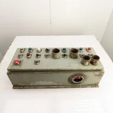 30x12x8" Industrial Operator Control Station Enclosure W/Allen-Bradley Switches