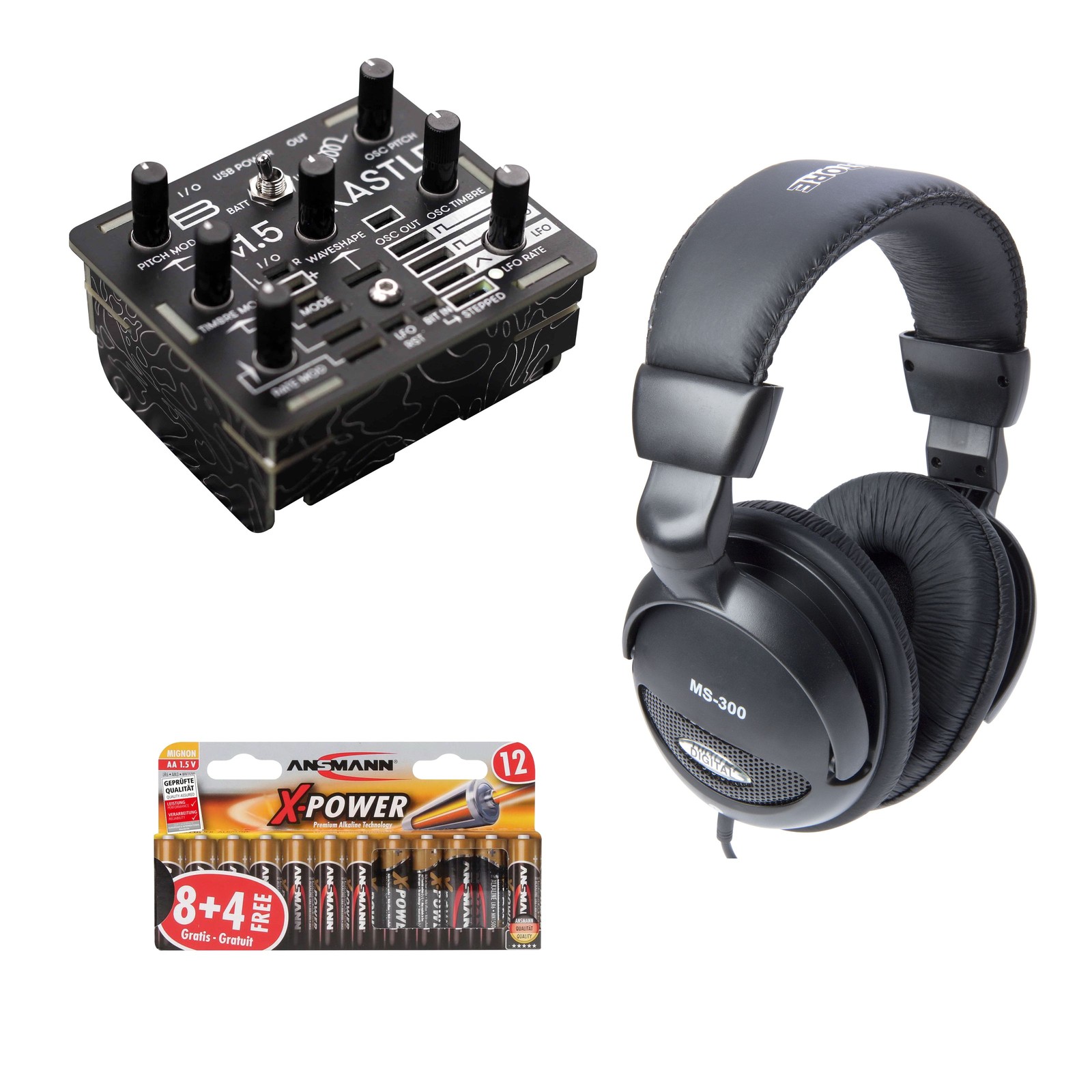 Инструменты Bastl Синтезатор KASTL + гарнитура для наушников - Синтезатор для детей