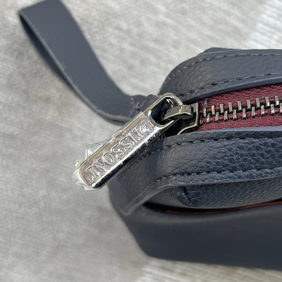 Missoni Blue Makeup Pouch Travel Clutch Bag - Image 3 of 4