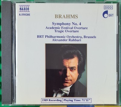 Brahms - Symphony No. 4 - BRT Philharmonic Orchestra - Naxos CD