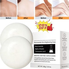 Niacinamide Brightening Soap Alpha-Arbutin Tranexamic Acid Skin Cleansing Soap