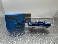MINI GT TSM MODEL LIQUID BLUE FORD GT #249