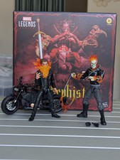 Marvel Legends Mephisto With Throne Bundle With Retro Ghost Rider And Chamber