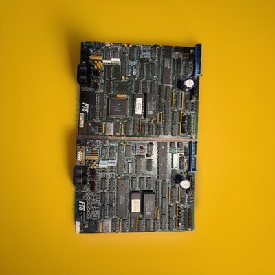 SET OF 2 -FTS EB-0040 PCB Boards FES-068-D/FES068D1 Double-Sided Through Hole 5V